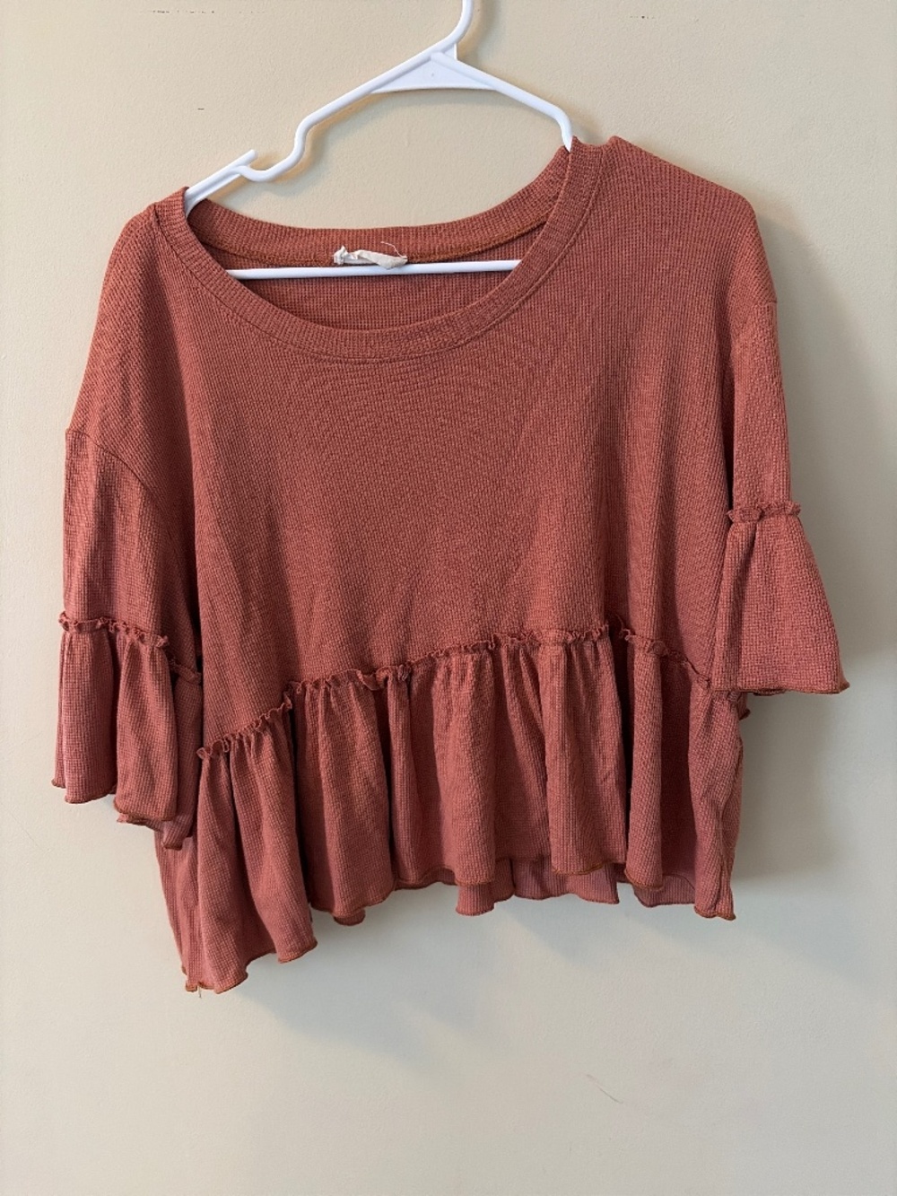 Ruffle shirt from altered state